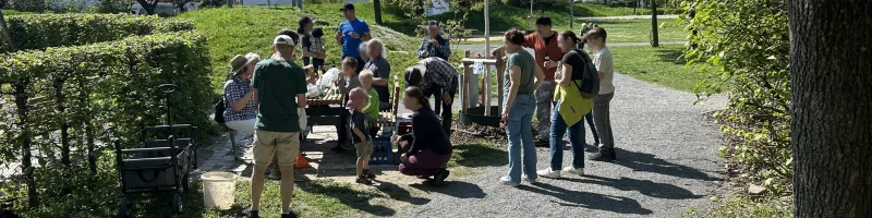 Gemeinsam angepackt: Frühjahrsputz rund um Heidesee und Toskana