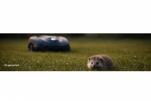 Bitte schützen Sie Kleinsäuger – Mähroboter nachts stehen lassen